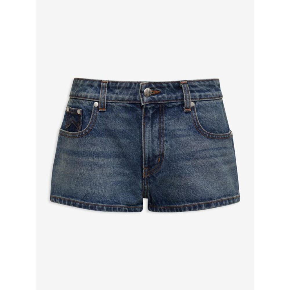 Rhude Blue Denim Women's Shorts
